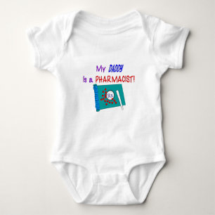 Body Para Bebê Meu pai é um farmacêutico