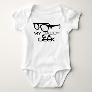 Body Para Bebê Meu Pai é um Geek