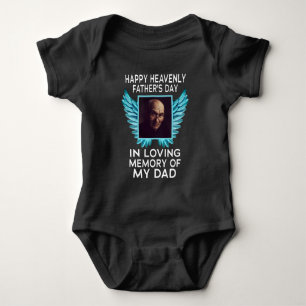 Body Para Bebê Meu Pai Feliz Dia de os pais Celestial, Imagem Per