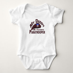 Body Para Bebê Meu Pai - Meu Paraquedista Favorito - Jumper Bebê