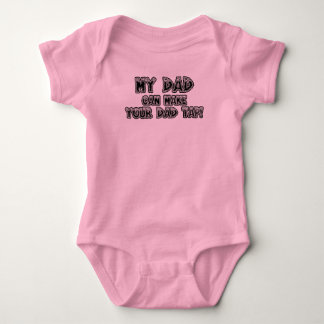 Body Para Bebê Meu pai pode fazer seu pai bater