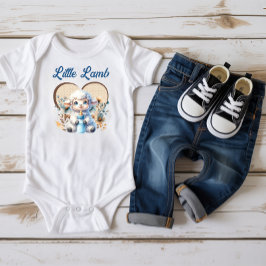 Body Para Bebê Meu Pequeno Cordeiro