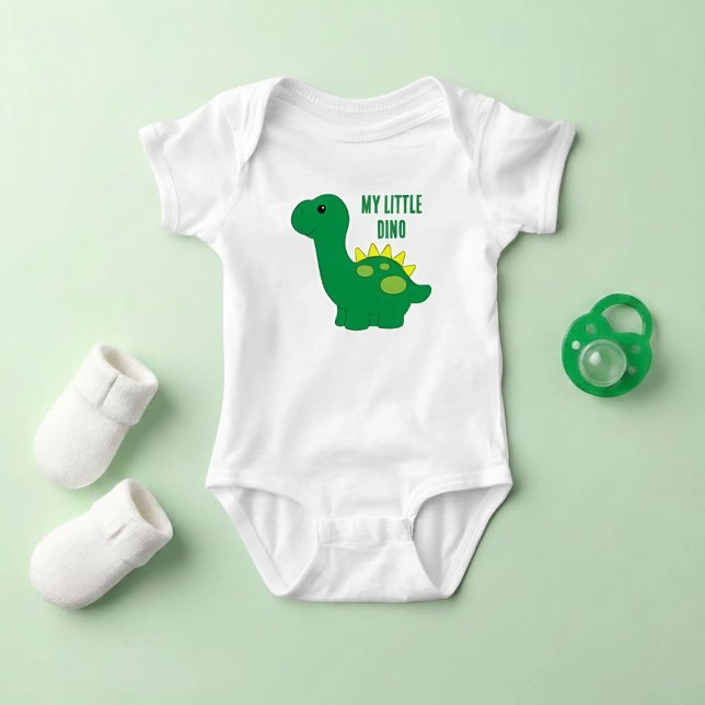 Body Para Bebê Meu Pequeno Dino Fofo (Criador carregado)
