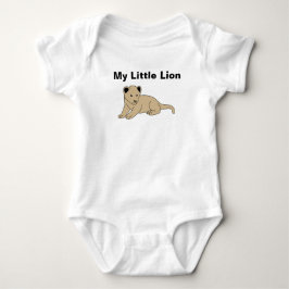 Body Para Bebê Meu Pequeno Leão