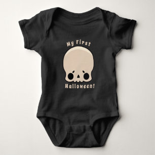 Body Para Bebê Meu Primeiro Casaco de Halloween