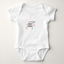 Meu Primeiro Eid Al Adha Bodysuit de Bebê -Recém-N