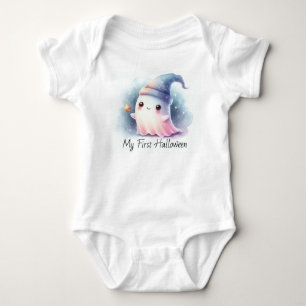 Body Para Bebê Meu Primeiro Fantasma Fofo