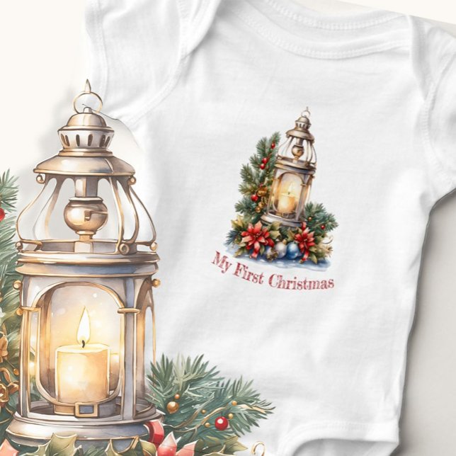 Body Para Bebê Meu Primeiro Natal (Criador carregado)