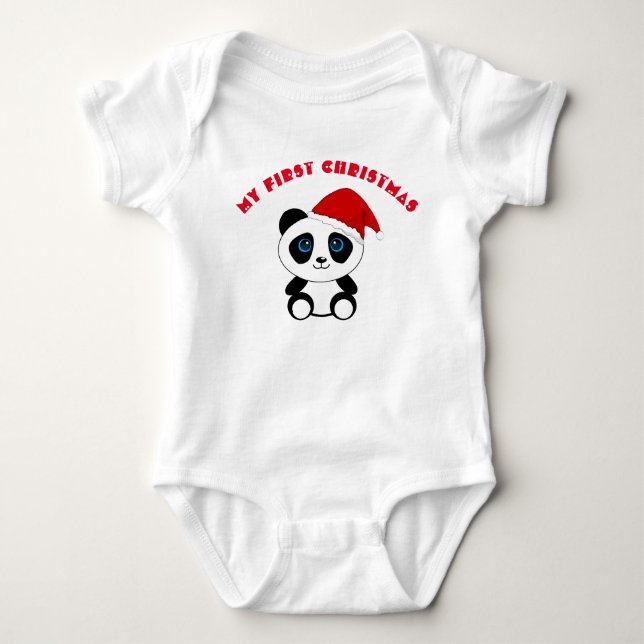 Body Para Bebê Meu primeiro Natal (Frente)