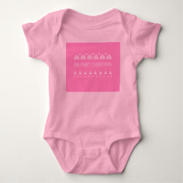 Body Para Bebê Meu primeiro Natal