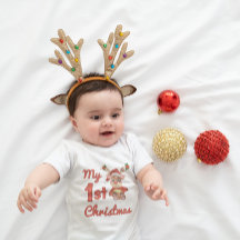 Meu Primeiro Natal - Rena Fofa