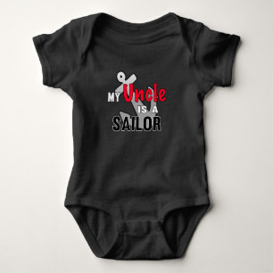Body Para Bebê Meu tio é um marinheiro