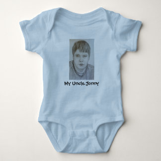 Body Para Bebê Meu tio Jonny