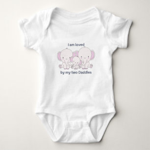 Body Para Bebê Meus Dois Pais
