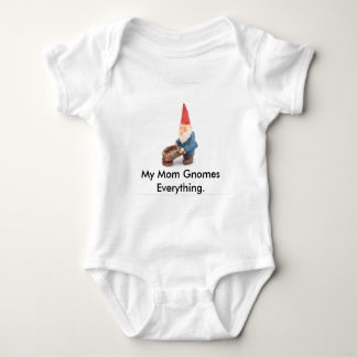Body Para Bebê Meus gnomos da mamã tudo