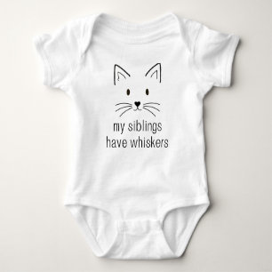 Body Para Bebê Meus Irmãos Têm Sussurros, Anúncio De Gravidez