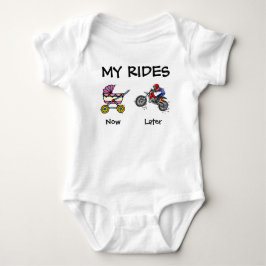 Body Para Bebê Meus Passeios Motocross Bebê Bodysuit
