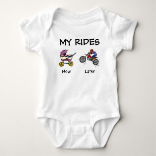 Body Para Bebê Meus Passeios Motocross Bebê Bodysuit