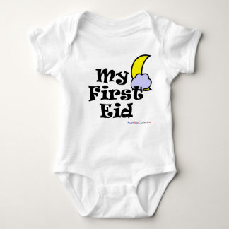 Body Para Bebê Meus primeiros Eid - Al Fitr de Eid