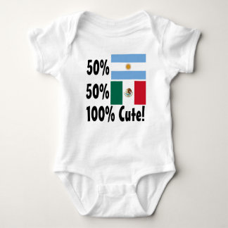 Body Para Bebê Mexicano 100% de 50% Argentina 50% bonito