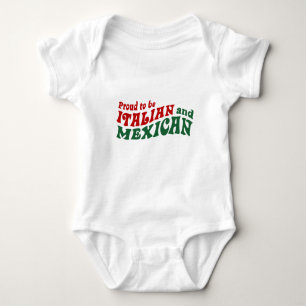 Body Para Bebê Mexicano italiano