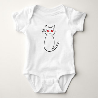 Body Para Bebê Miau! Bonito para bebê
