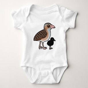 Body Para Bebê Milho Crake com bebê