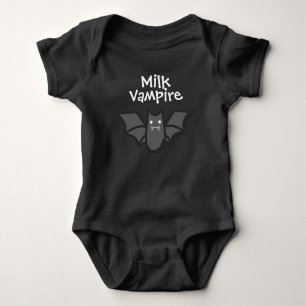 BODY PARA BEBÊ MILK VAMPIRE BAT BABY BODYSUIT