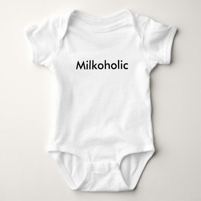 Body Para Bebê Milkoholic (Frente)