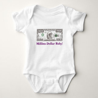 Body Para Bebê Million Dollar Baby!