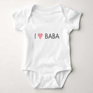 BODY PARA BEBÊ MIM BABÁ DO CORAÇÃO