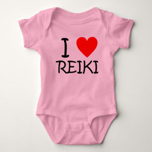 Body Para Bebê "Mim bodysuit do jérsei do bebê de Reiki do