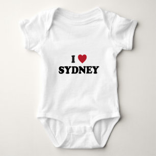 Body Para Bebê Mim coração Sydney Austrália