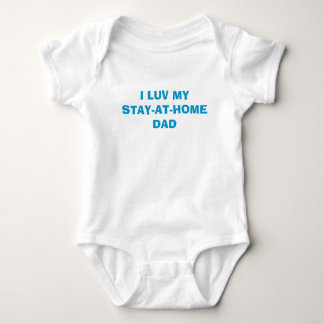 BODY PARA BEBÊ MIM LUV MYSTAY-AT-HOMEDAD