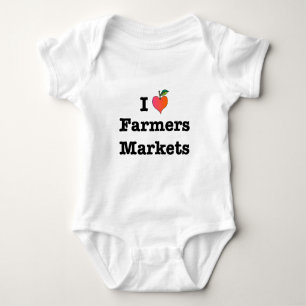 Body Para Bebê Mim mercados dos fazendeiros do coração