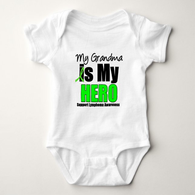 Body Para Bebê Minha avó é meu herói (Frente)
