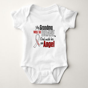 Body Para Bebê Minha avó é um câncer pulmonar do anjo