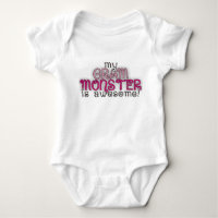 Minha avó, Gram Monster, é demais! Girl Onsie