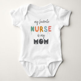 Body Para Bebê Minha Enfermeira Favorita É Minha Mãe Bonita Perso