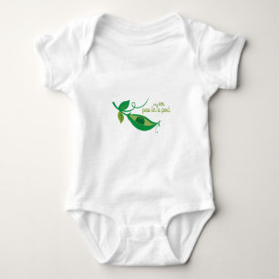 Body Para Bebê Minha ervilha pequena em um vagem