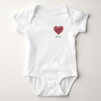 Body Para Bebê Minha Identidade – Design de Impressão Digital no
