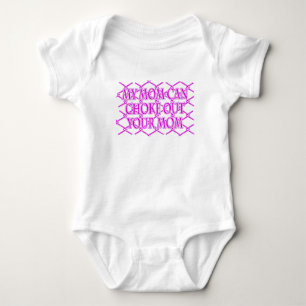 Body Para Bebê Minha mamã pode bloquear para fora sua mamã! Os