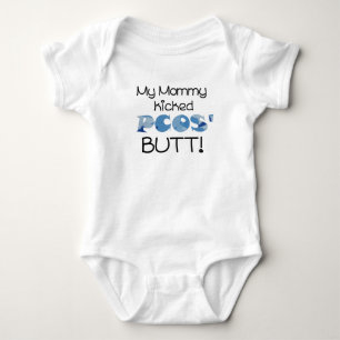 Body Para Bebê Minha Mamãe Kicked Bumbum PCOS! Baby Boy