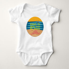 Body Para Bebê Minha praia - O Bebê da Martha's Vineyard Romper