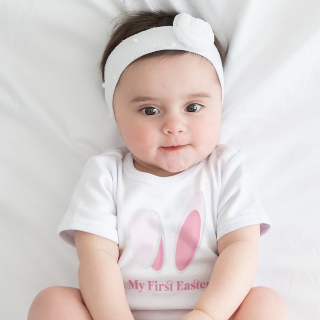 BODY PARA BEBÊ MINHA PRIMEIRA PÁSCOA (Criador carregado)