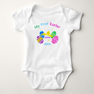 Body Para Bebê Minha primeira páscoa