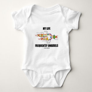 Body Para Bebê Minha vida Unravels freqüentemente (a réplica do