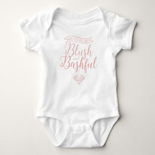 Body Para Bebê Minhas cores são coram e bashful