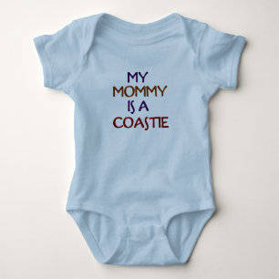 Body Para Bebê Minhas mamães Coastie