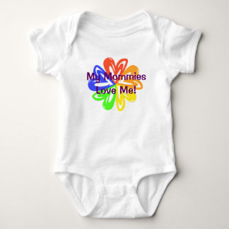 Body Para Bebê Minhas mamãs amam-me